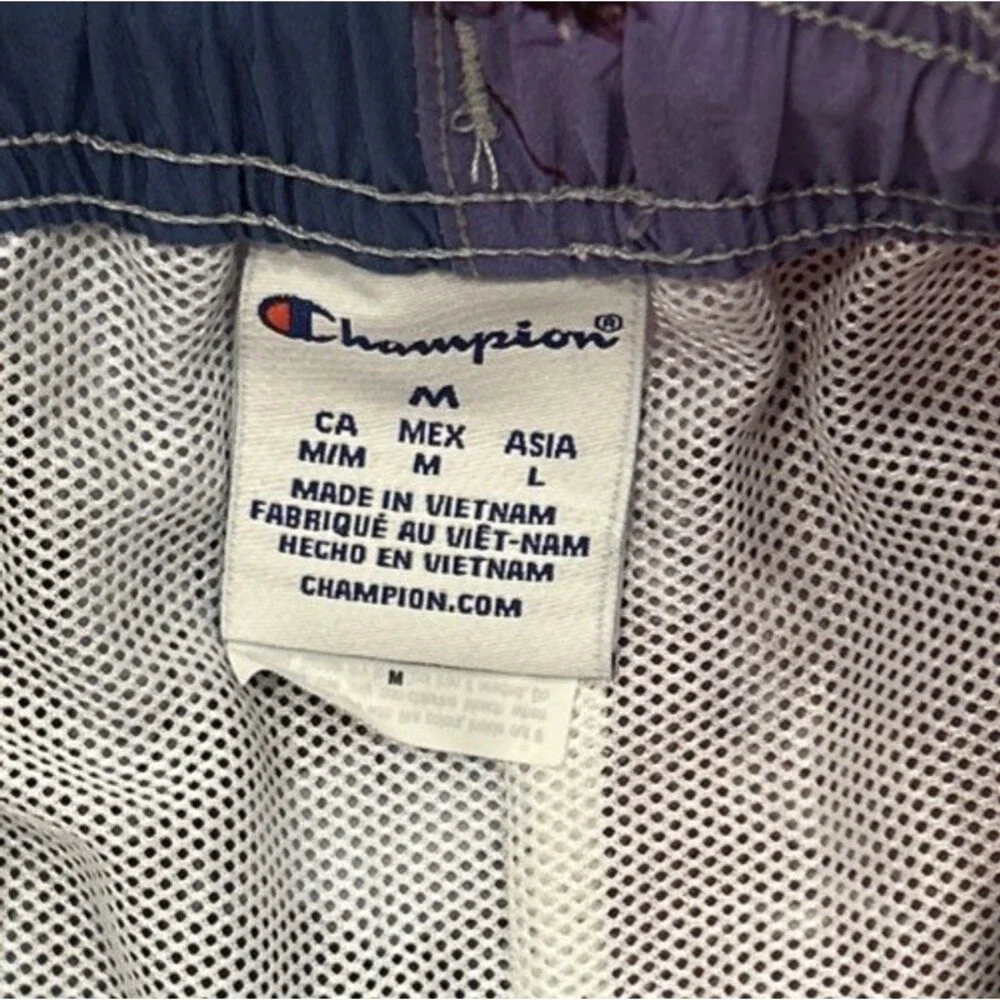 NWT Champion Swim Shorts Palm Tree Print Men's Medium 5